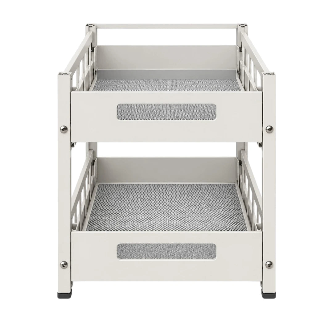 DRAPI 2-Tier Kitchen Cabinet Organizer with Pull-Out Drawers