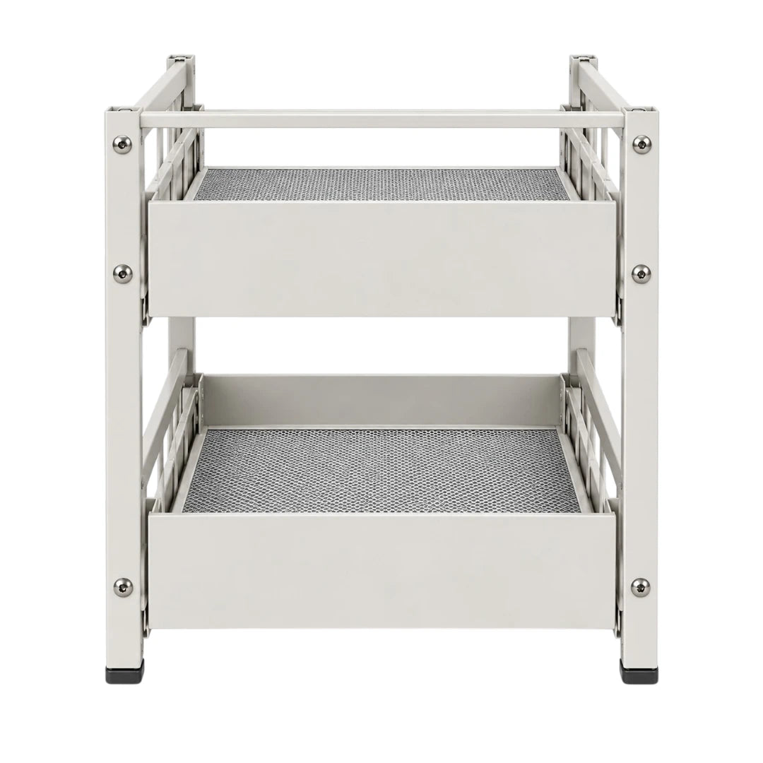 DRAPI 2-Tier Kitchen Cabinet Organizer with Pull-Out Drawers