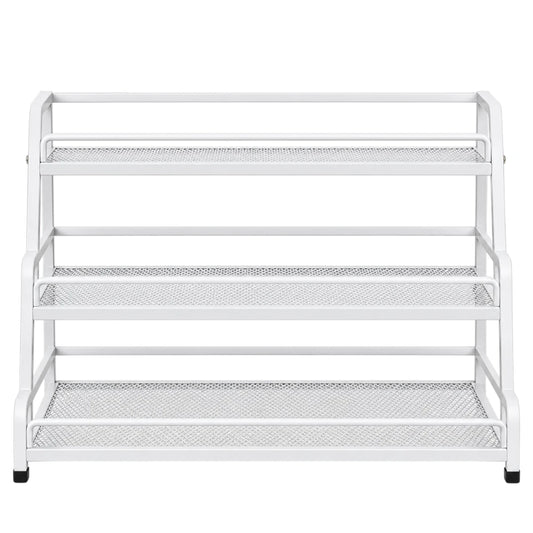DRAPI 3-Tier Metal Spice Organizer Rack for Kitchen Storage