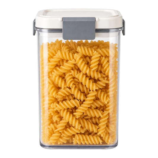 DRAPI Clear Kitchen Storage Container – 2.5L Pantry Organizer