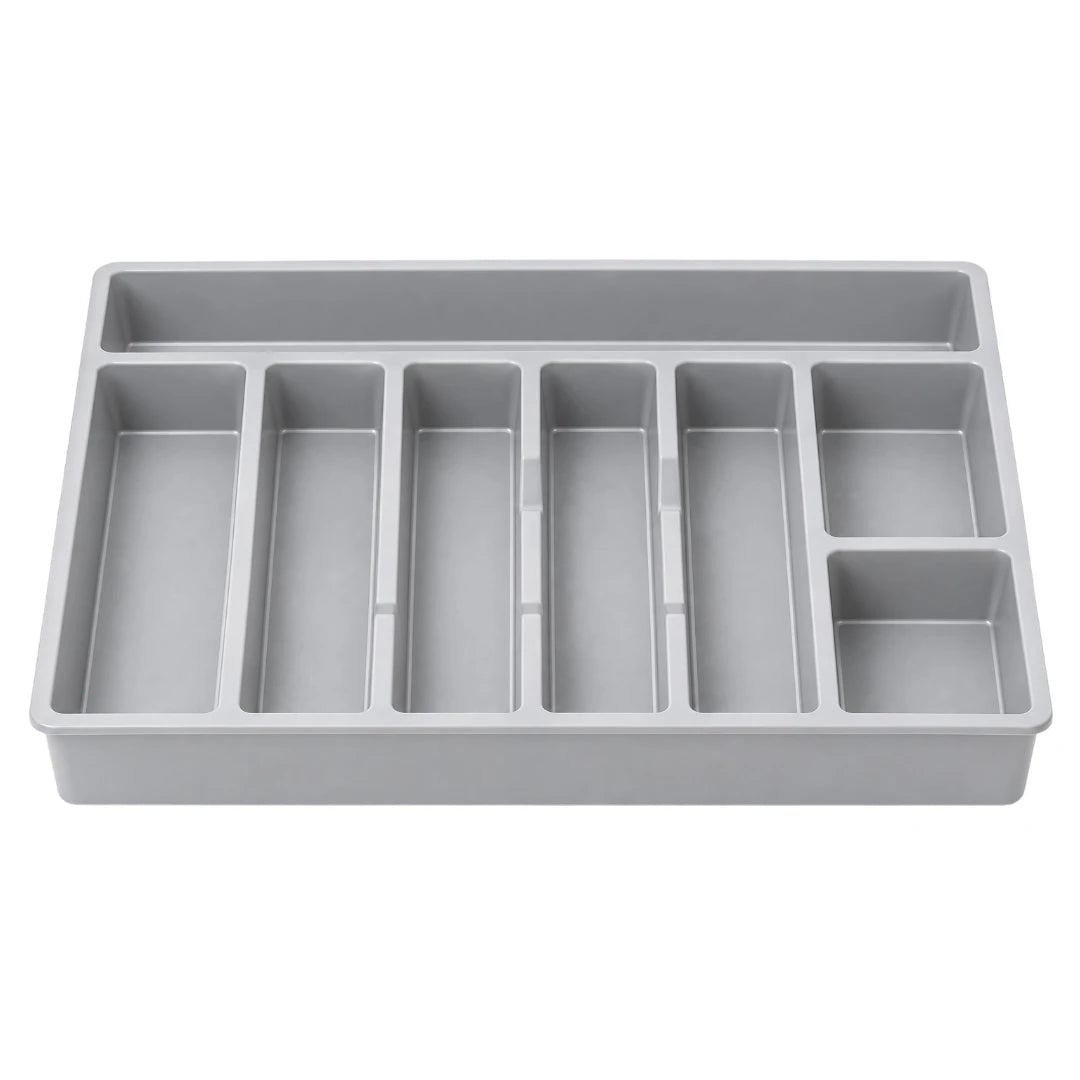 DRAPI Multi-Compartment Kitchen Drawer Organizer Tray for Utensils