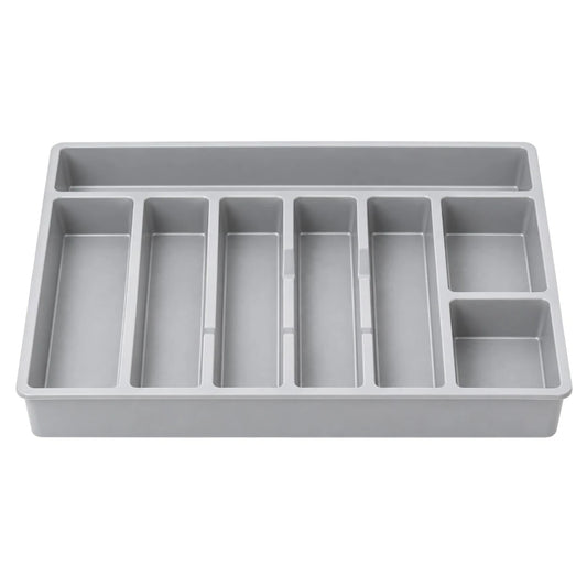 DRAPI Multi-Compartment Kitchen Drawer Organizer Tray for Utensils