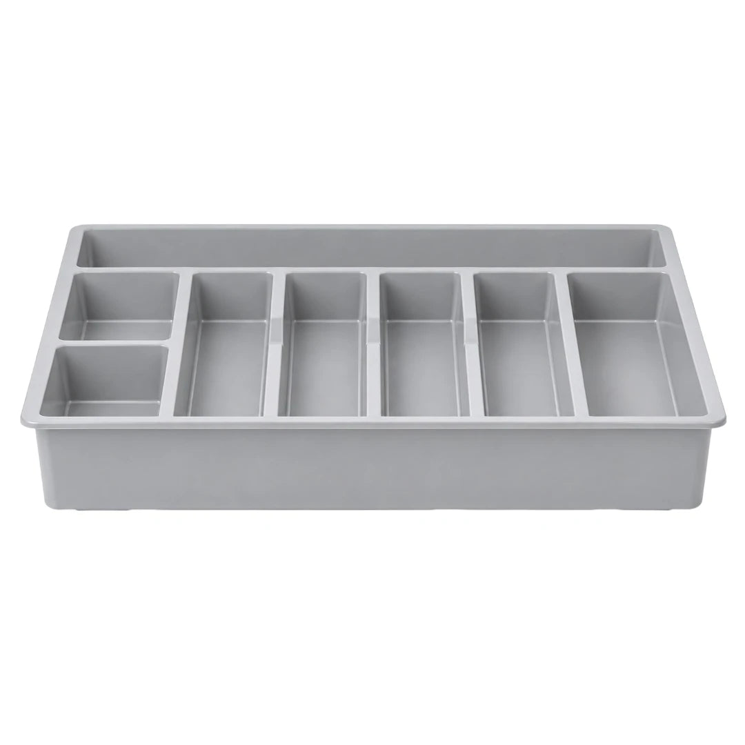DRAPI Multi-Compartment Kitchen Drawer Organizer Tray for Utensils