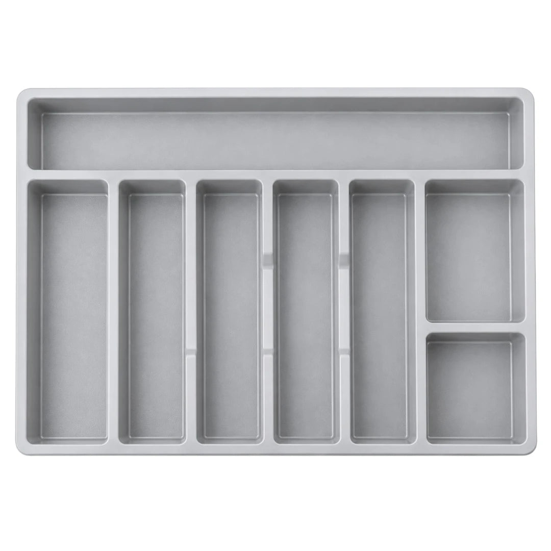 DRAPI Multi-Compartment Kitchen Drawer Organizer Tray for Utensils